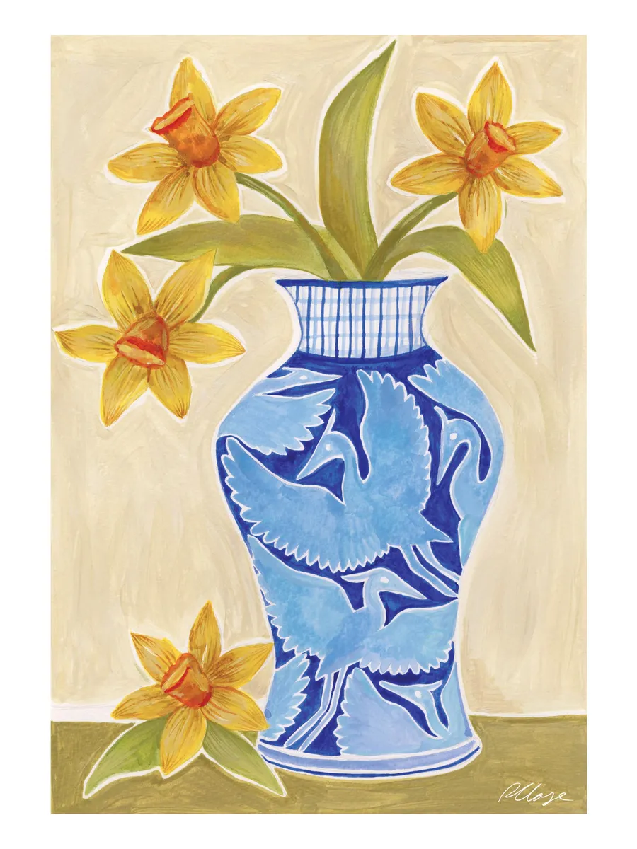 Rosanna Corfe Daffodil Vase