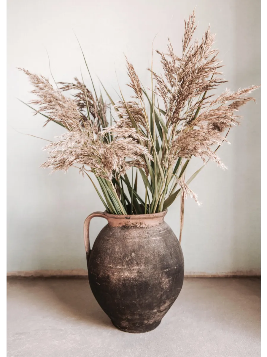 Rustic Reed Vase