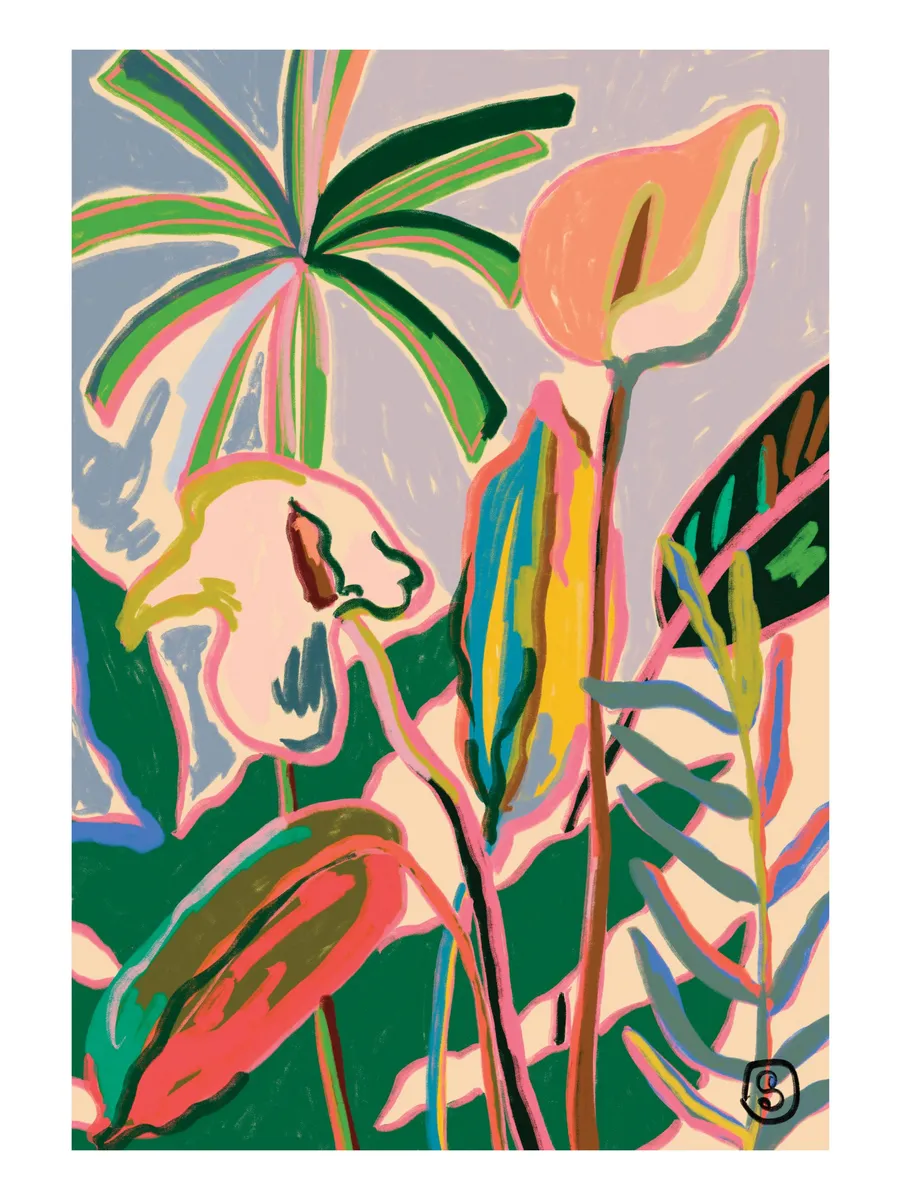 Sandra Poliakov Peace Lily