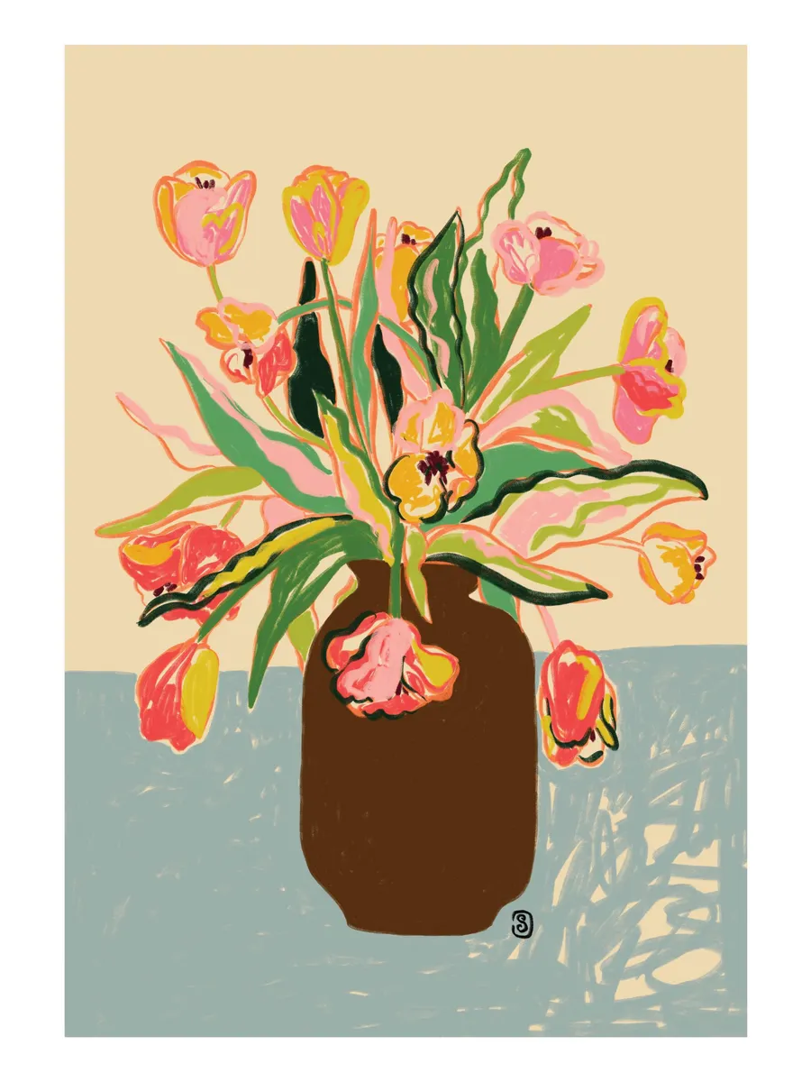 Sandra Poliakov Tulip Vase