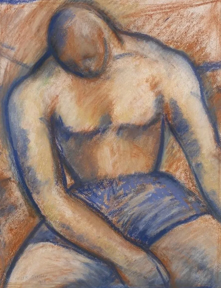 Seated Boxer