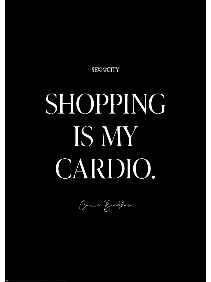 Sex and the City Shopping Is My Cardio