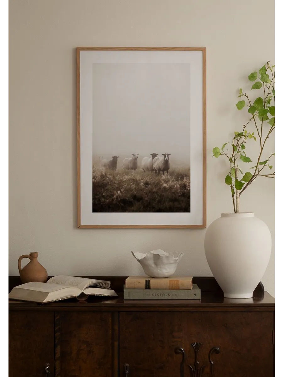 Sheep in the Fog