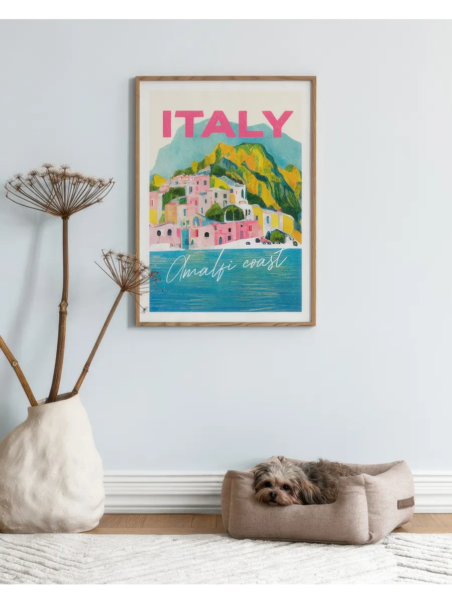 Sipcircle Italy Amalfi Pastel Coast