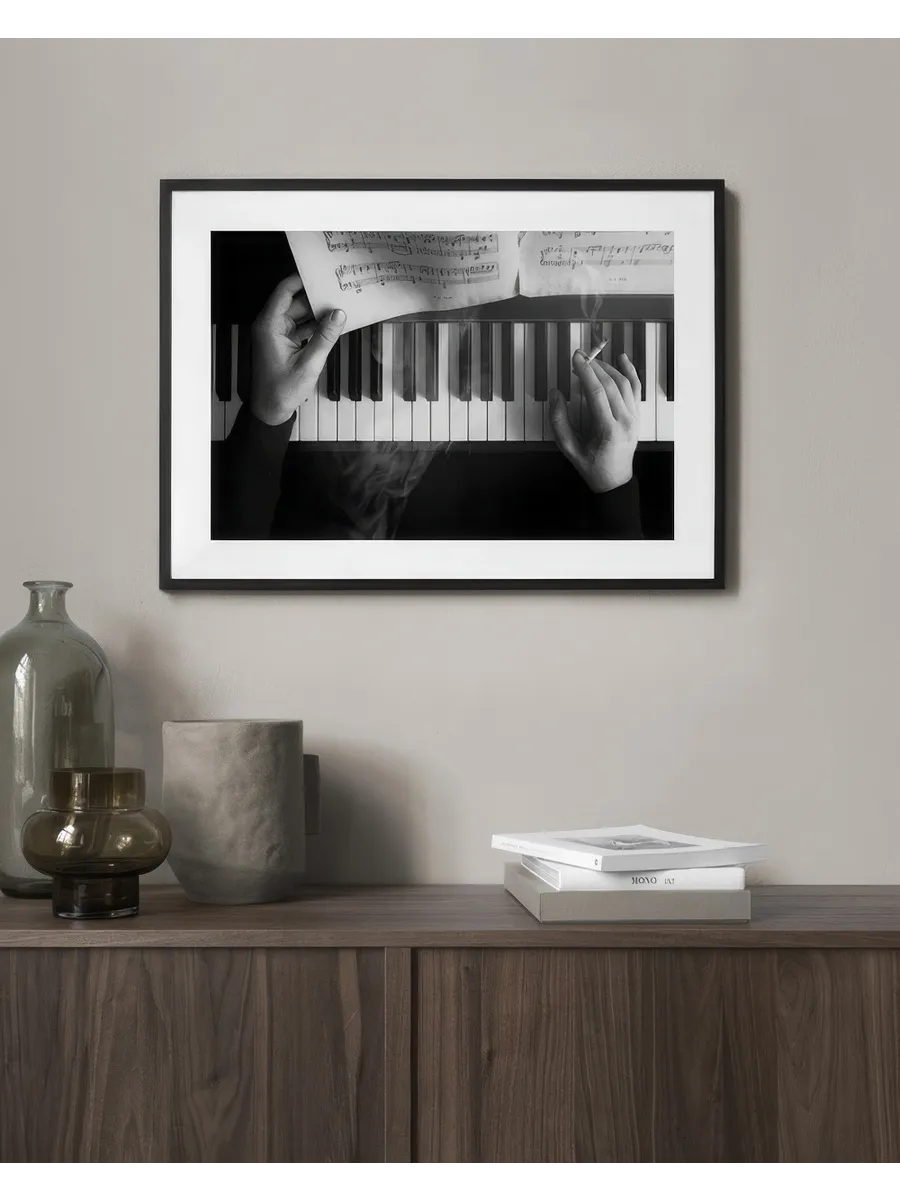 Smoking by the Piano