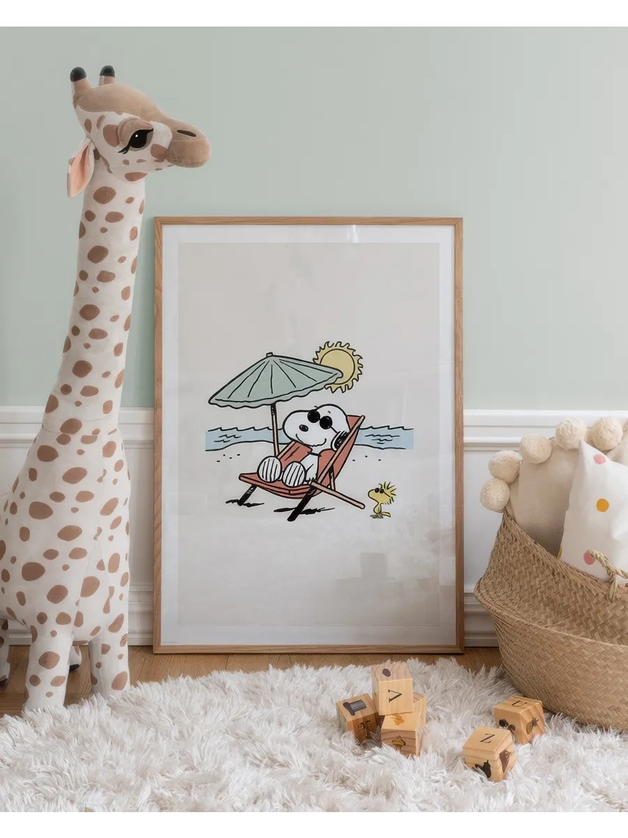 Snoopy on the Beach