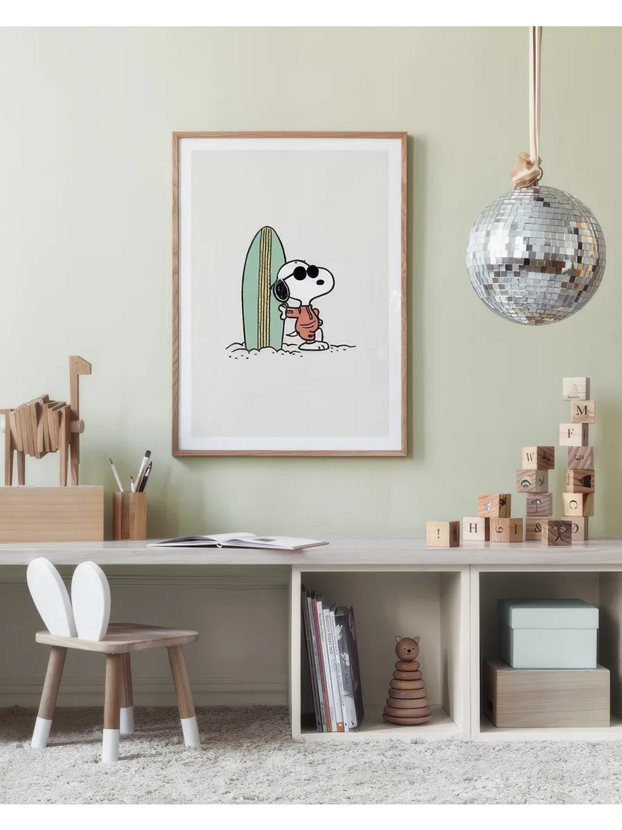 Snoopy Surfboard