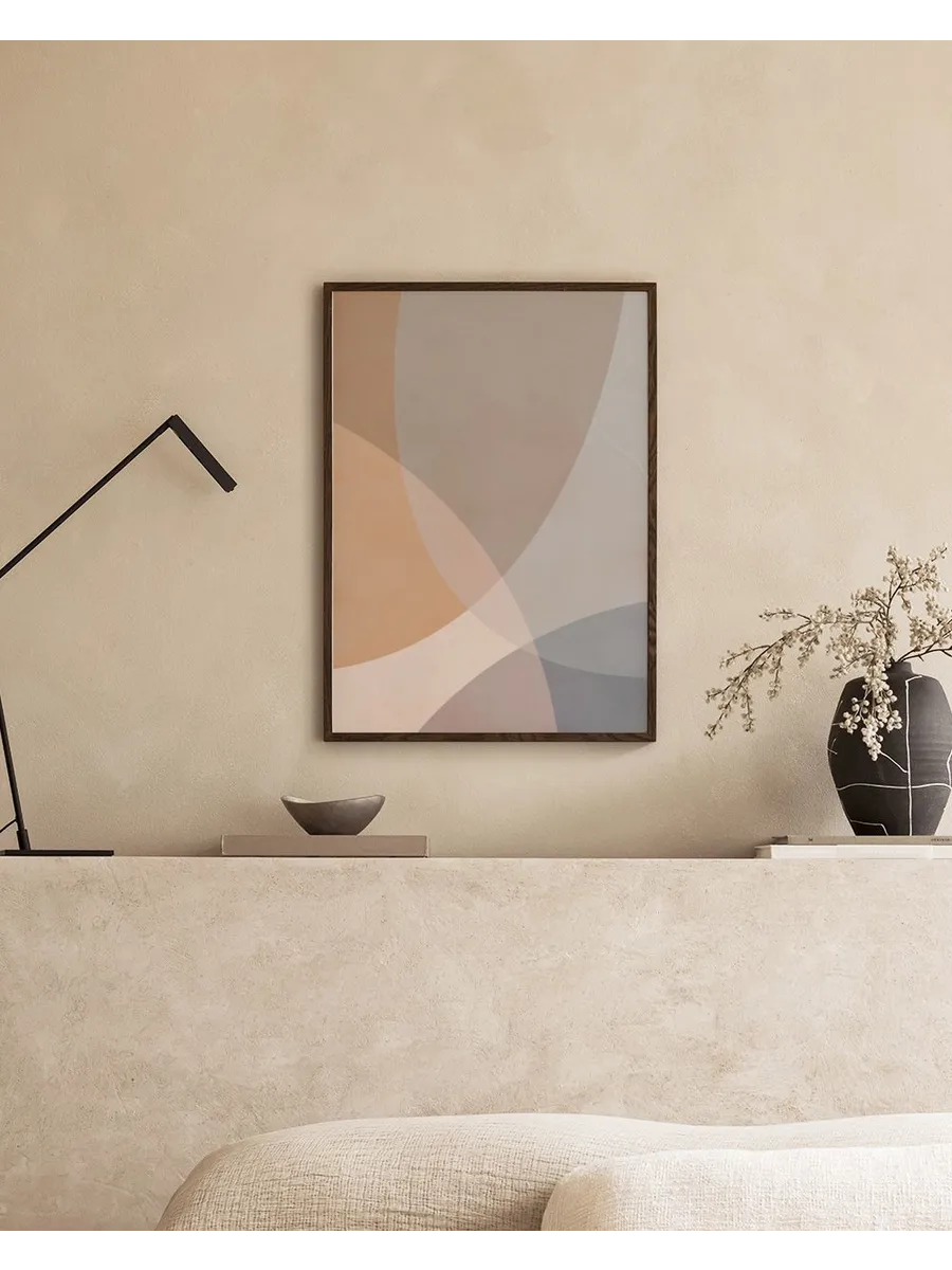 Soft Colored Shapes No2