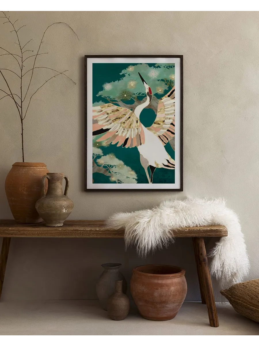 Spacefrog Designs Golden Crane