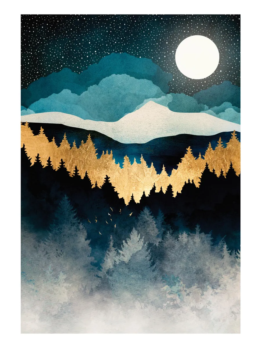 Spacefrog Designs Indigo Night