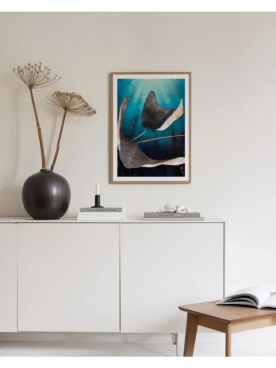 Spacefrog Designs Metallic Stingray