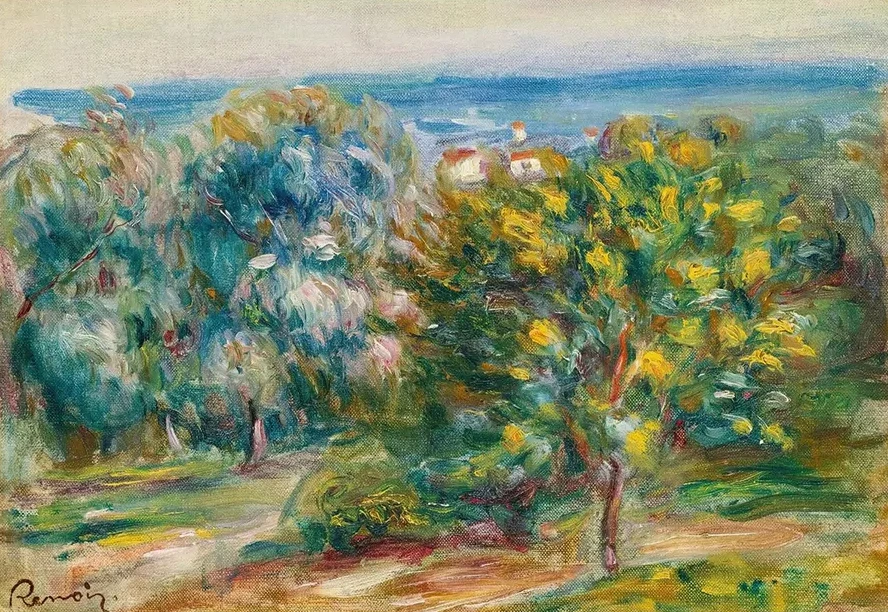squisse De Paysage Du Midi