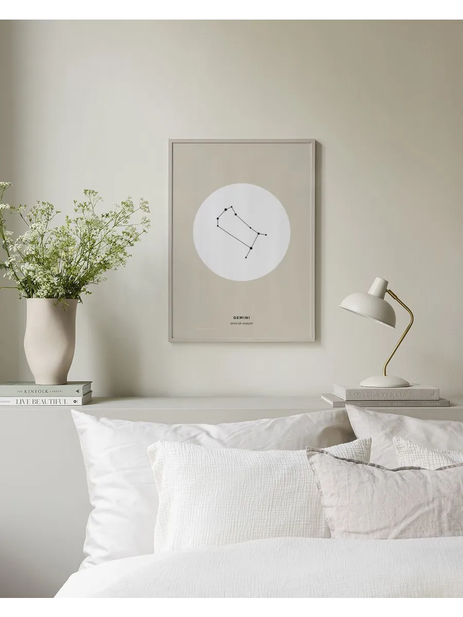 Star Sign Beige Gemini Personal