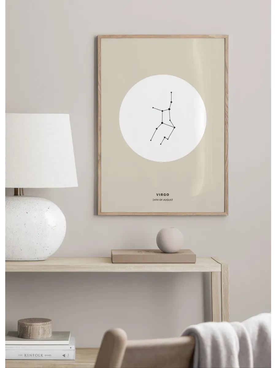 Star Sign Beige Virgo Personal