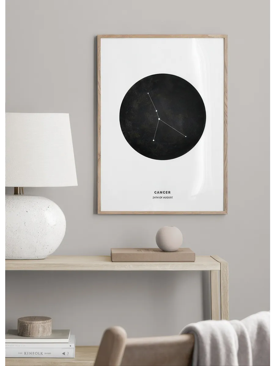 Star Sign Black Cancer Personal