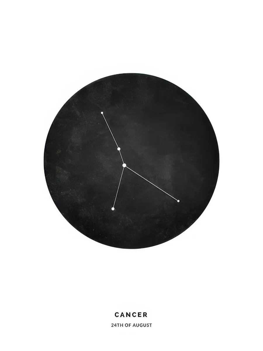Star Sign Black Cancer Personal
