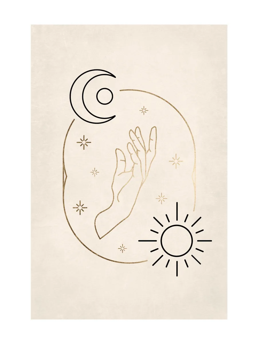 Sun and Moon Hand
