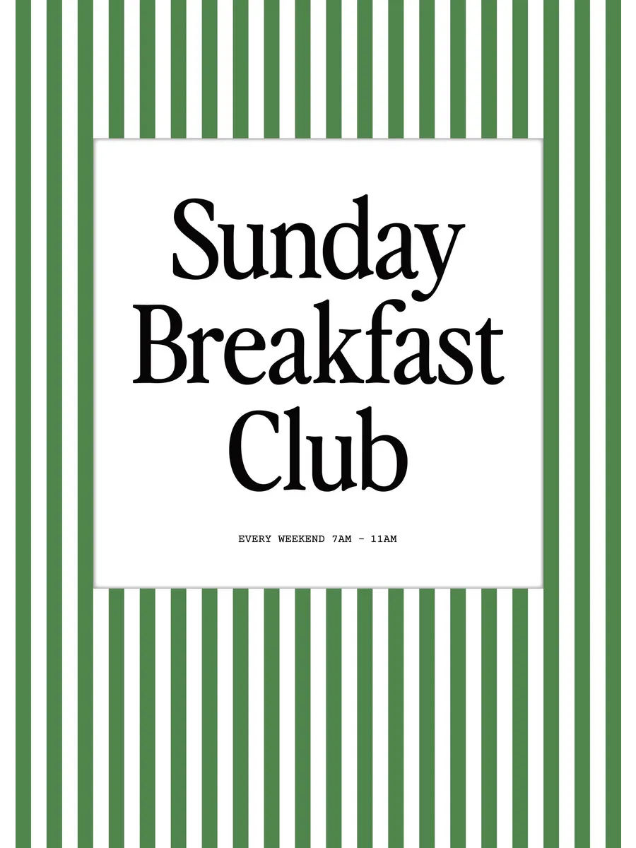 Sunday Breakfast Club
