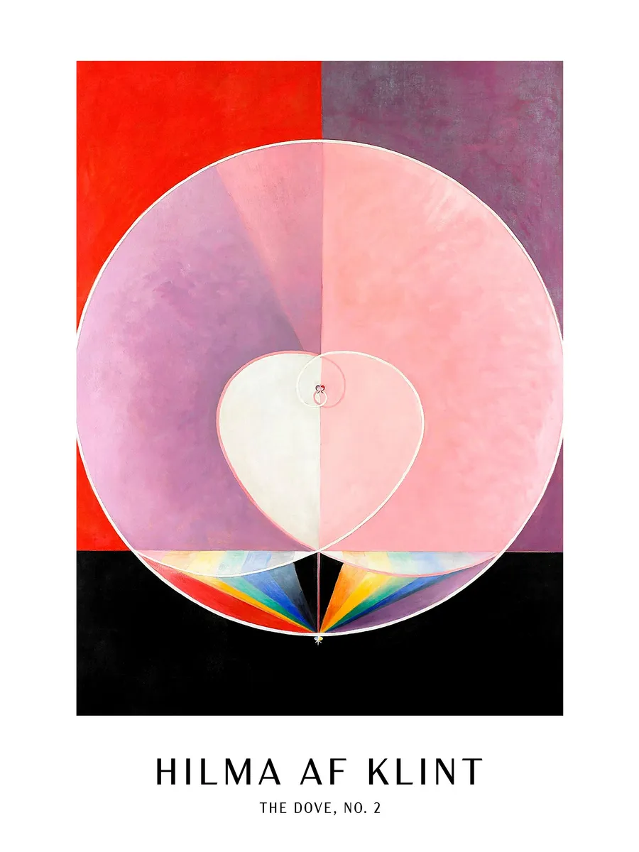 The Dove No 2 by Hilma af Klint