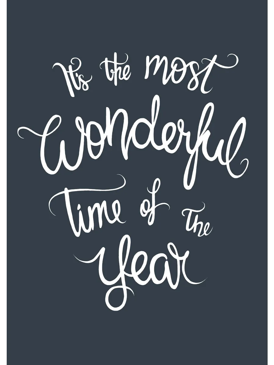 The Most Wonderful Time