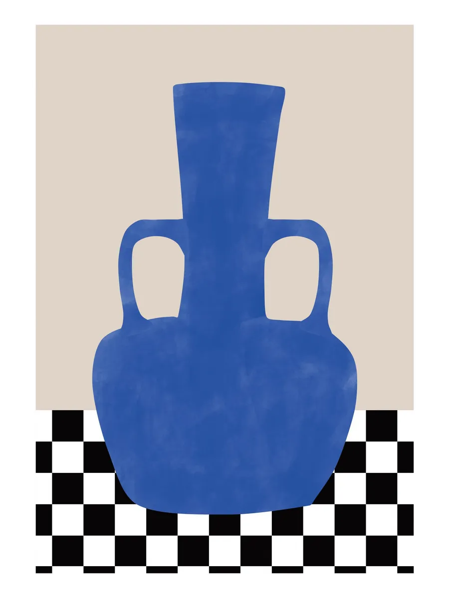 The Republic Blue Still Life No2