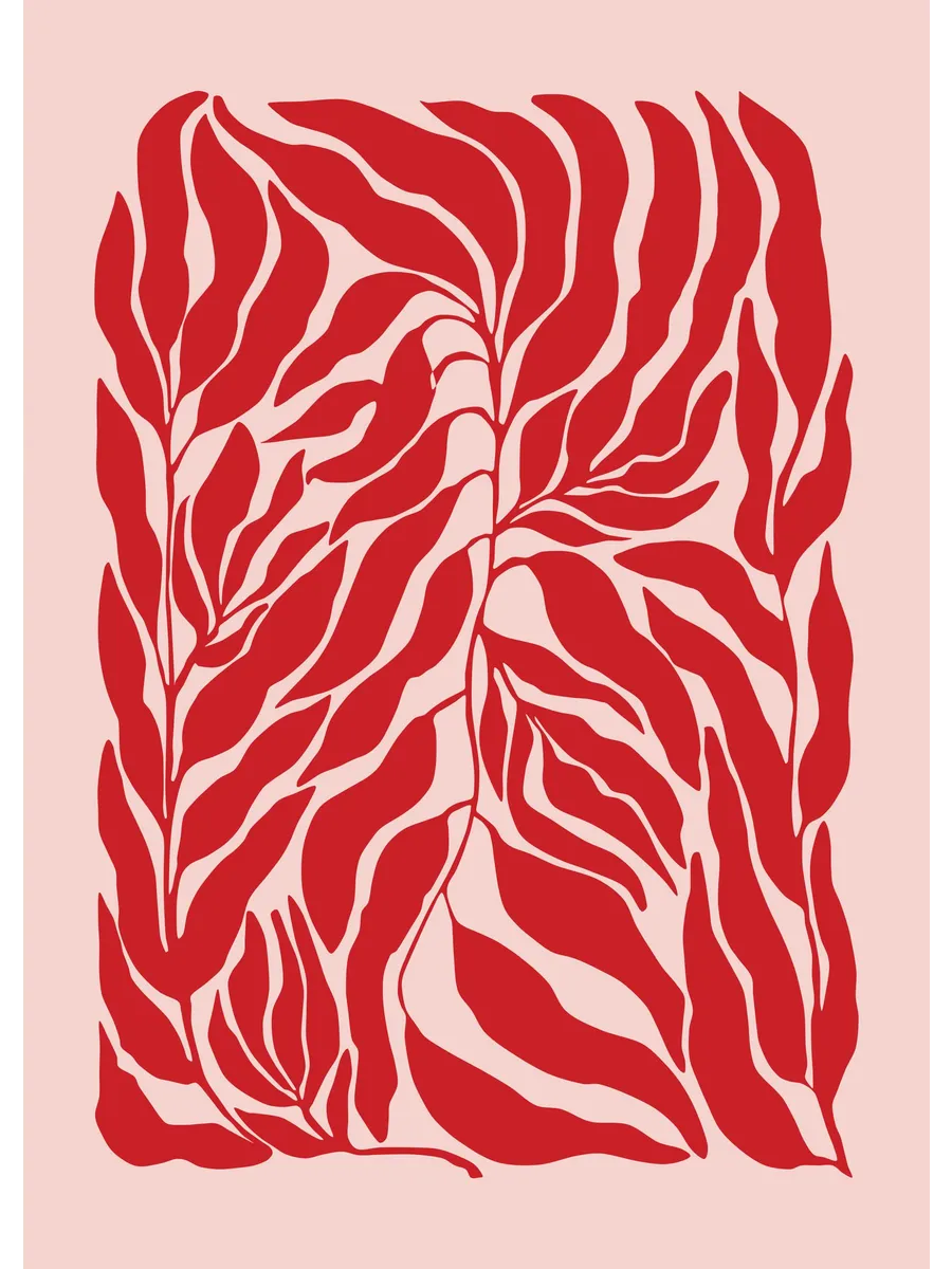 The Republic Red Pink Botanical