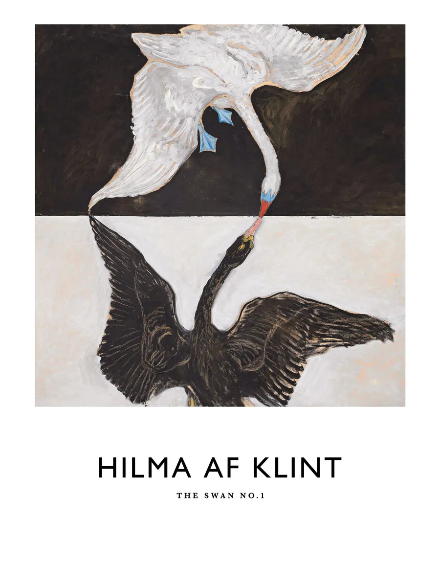The Swan No 1 by Hilma af Klint