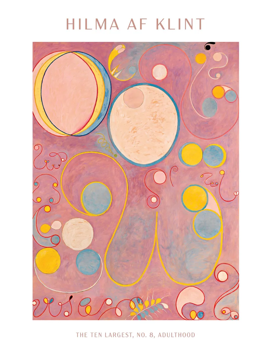 The Ten Largest No8 Adulthood by Hilma af Klint