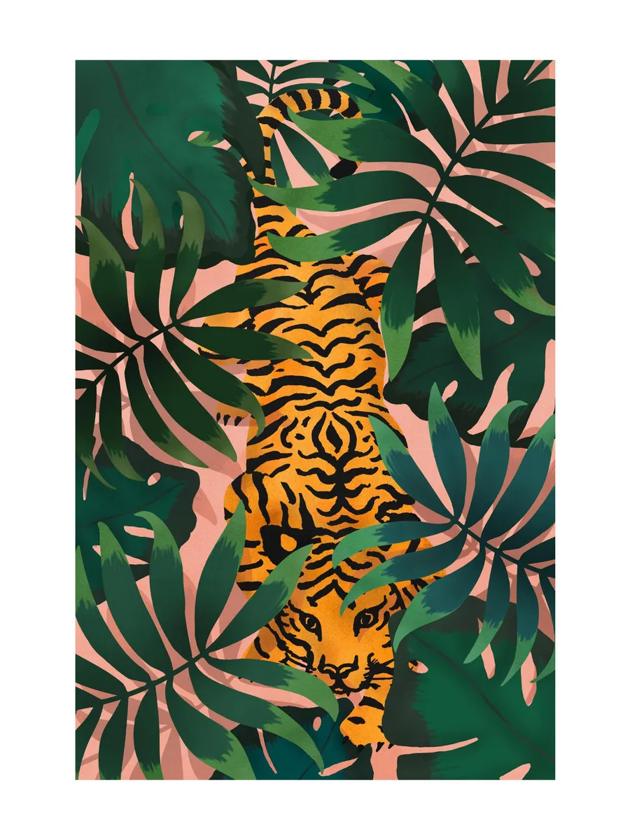 Tiger in Jungle