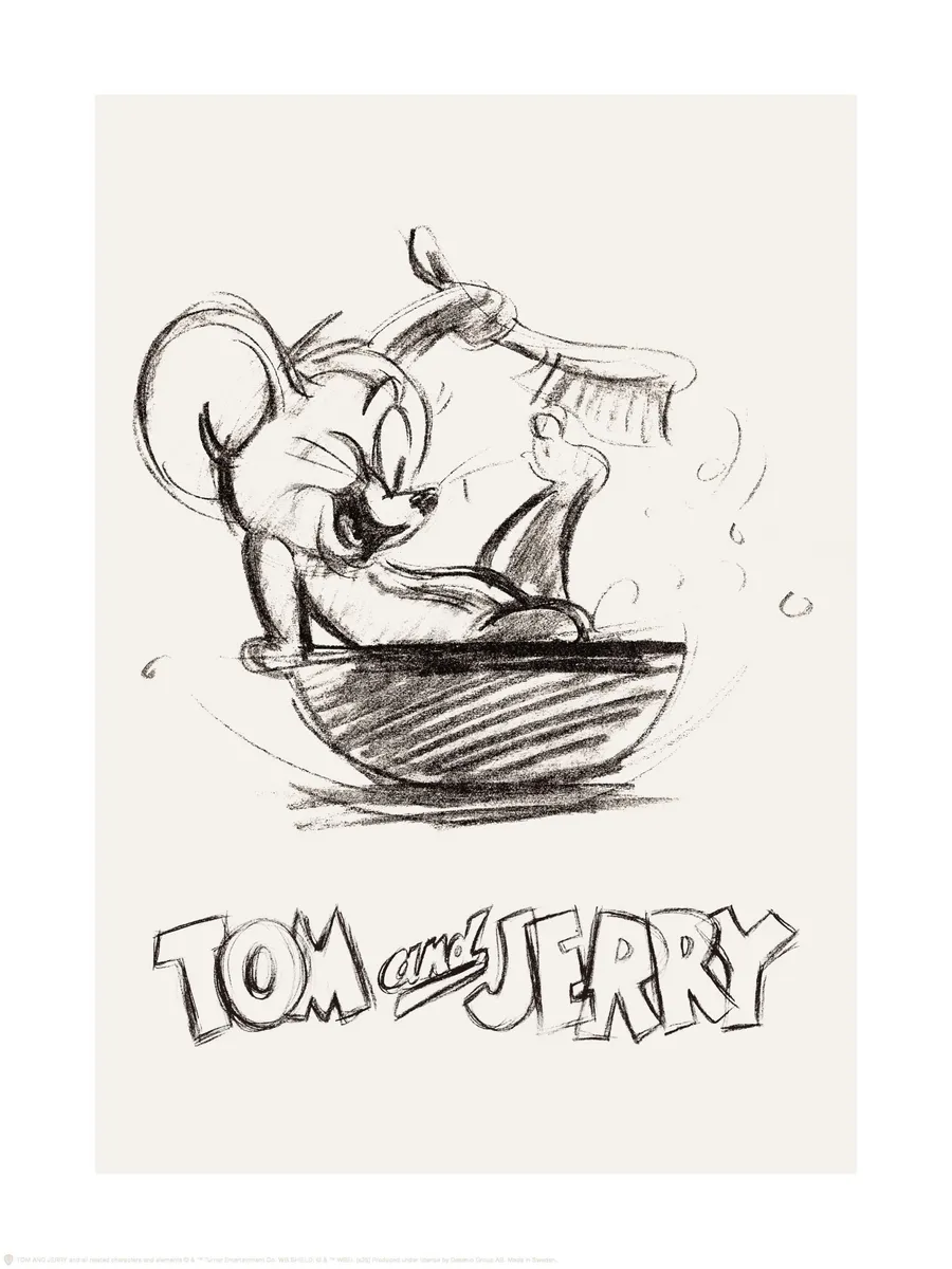 Tom Jerry Sketch No1