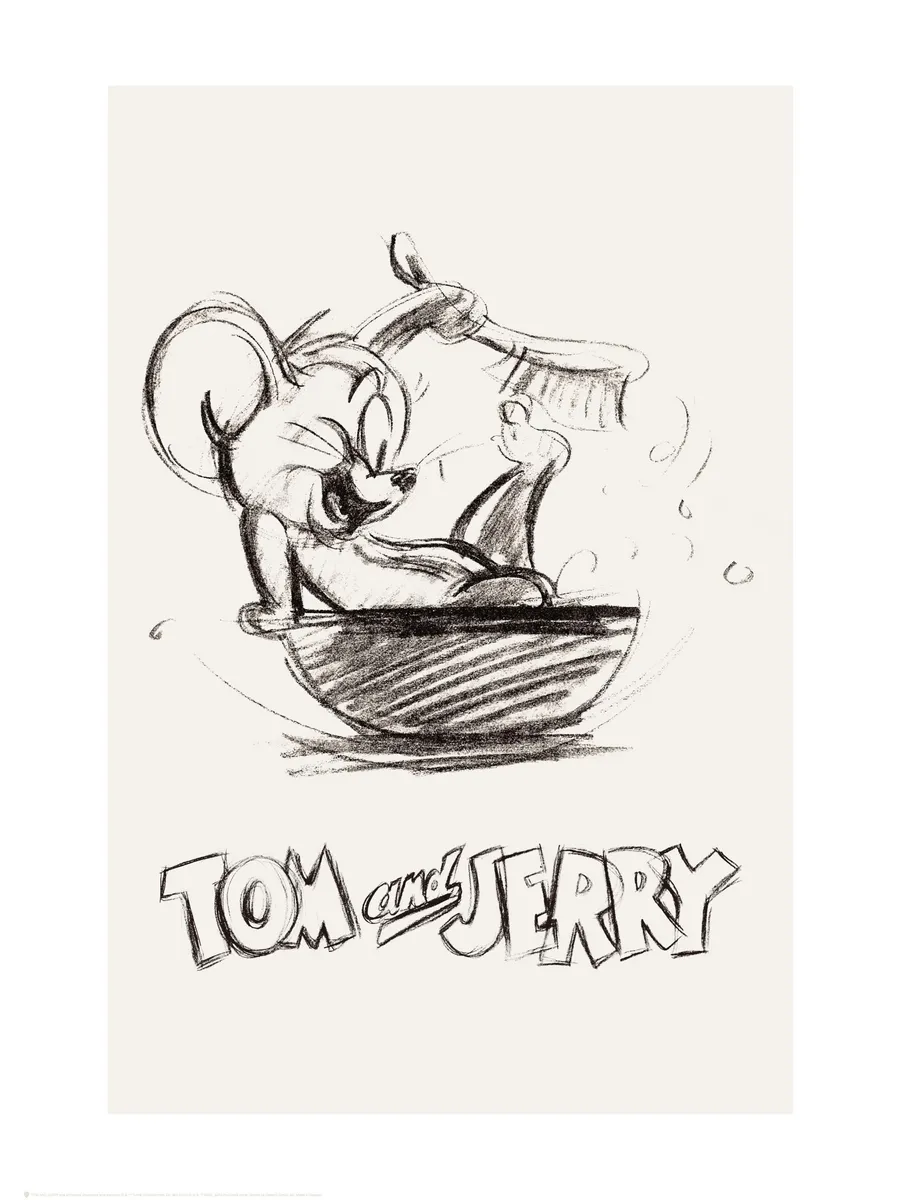Tom Jerry Sketch No1