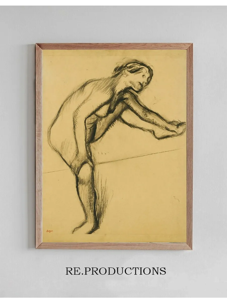 tude De Nu (Femme Assise, La Jambe Gauche Lev e)