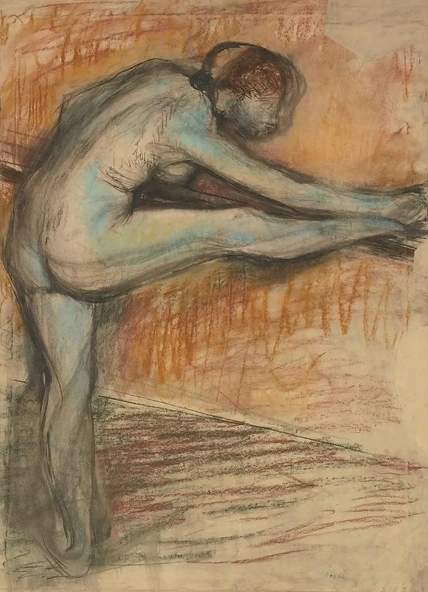 tude De Nu Pour Une Danseuse La Barre