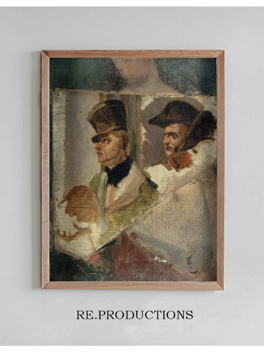 Tudes de T Tes Pour la Barri Re de Clichy D Fense de Paris, le 30 Mars 1814