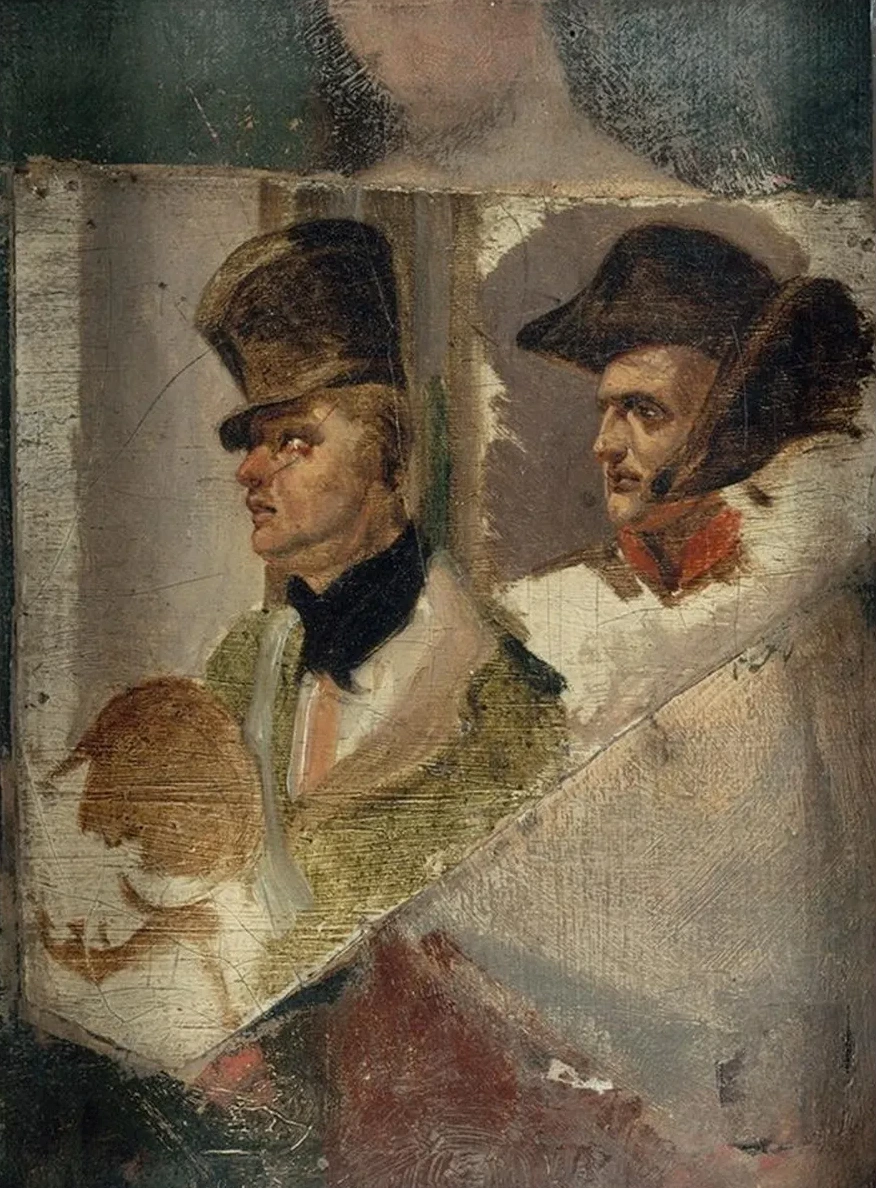 Tudes de T Tes Pour la Barri Re de Clichy D Fense de Paris, le 30 Mars 1814
