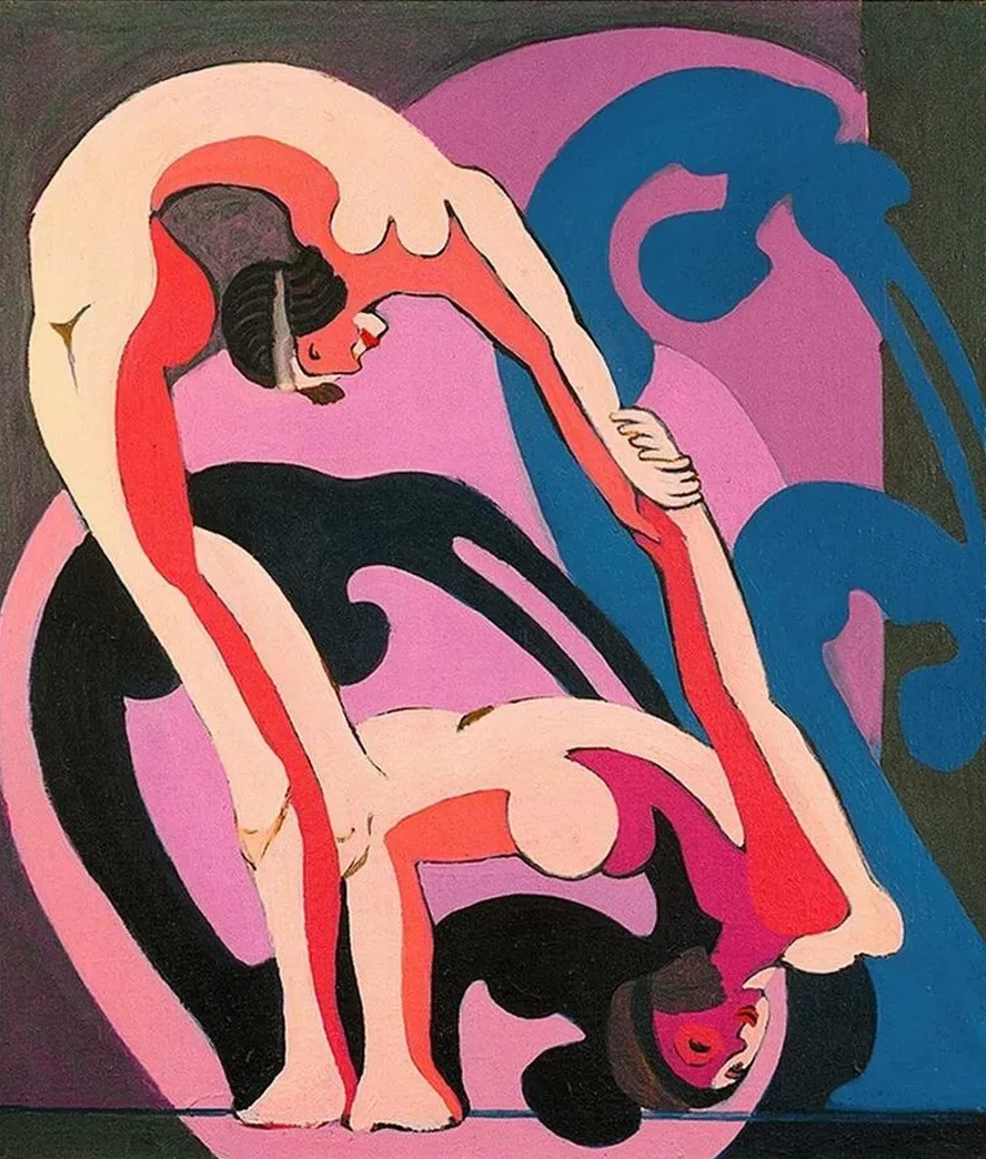 Two Acrobats