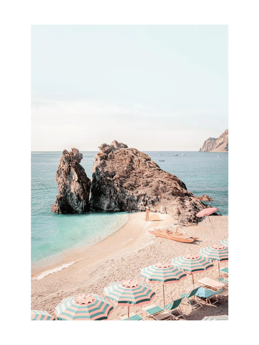 Umbrellas on Beach