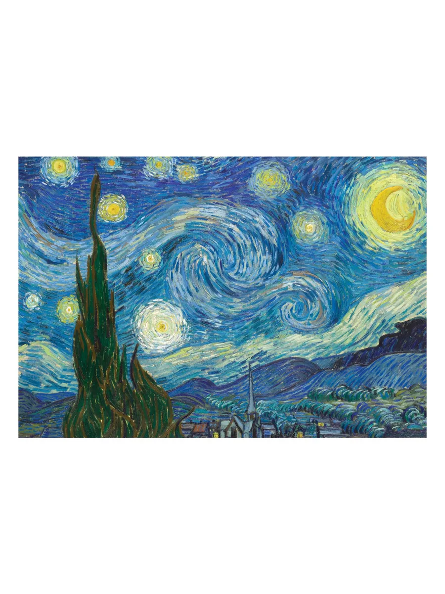 Van Gogh the Starry Night Landscape