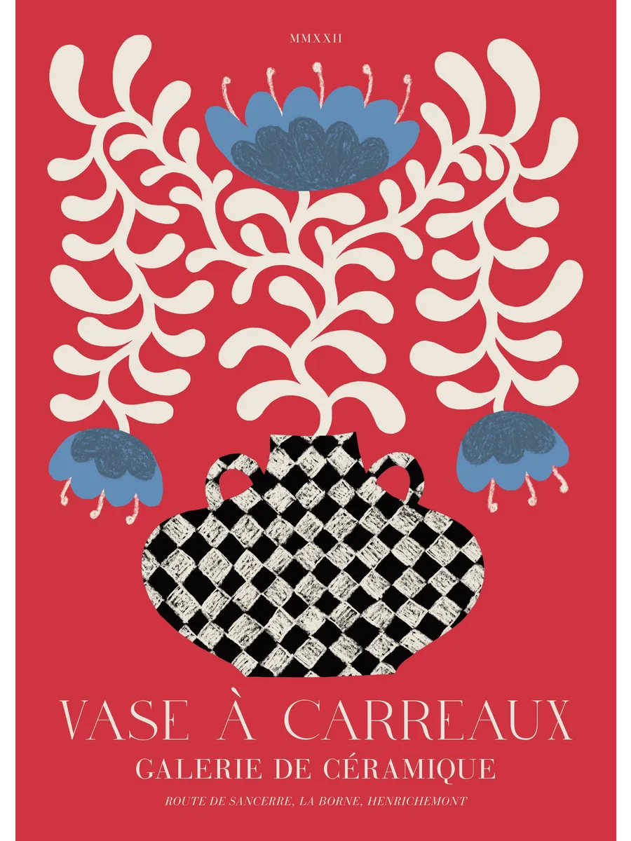 Vase a Carreaux No1