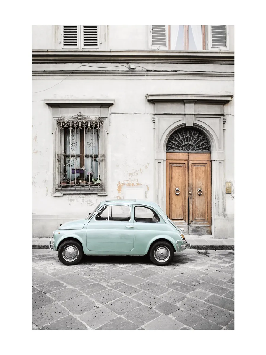 Vintage Car in Italy