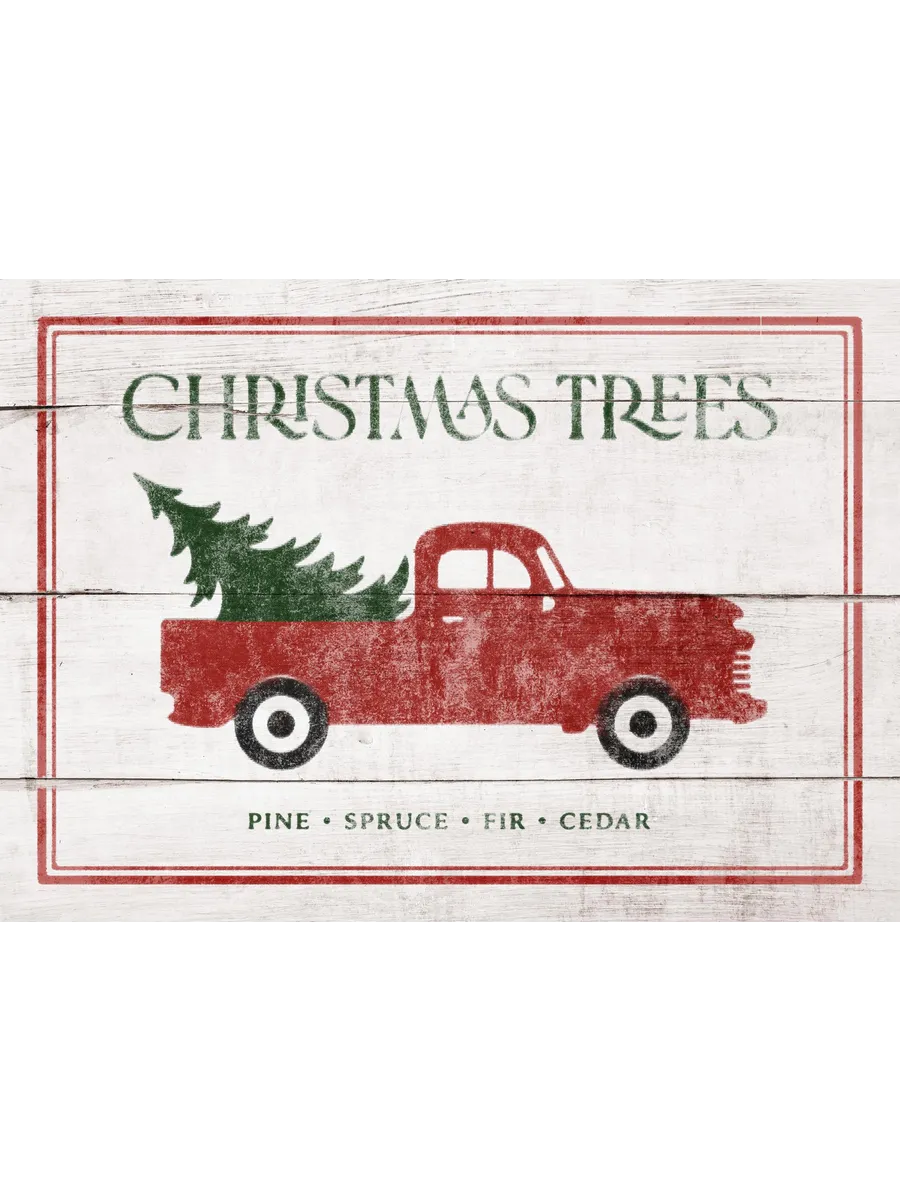 Vintage Holiday Sign