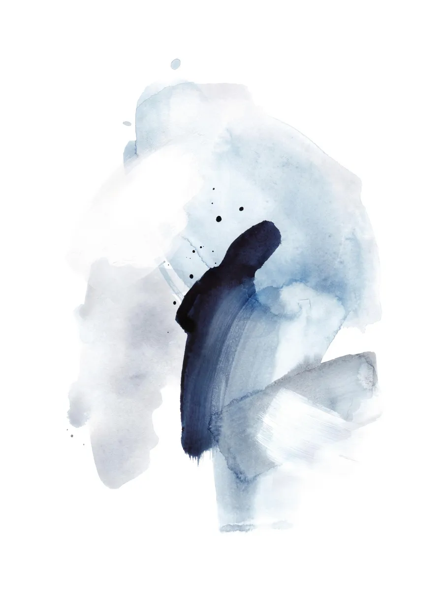 Watercolor Blues No2