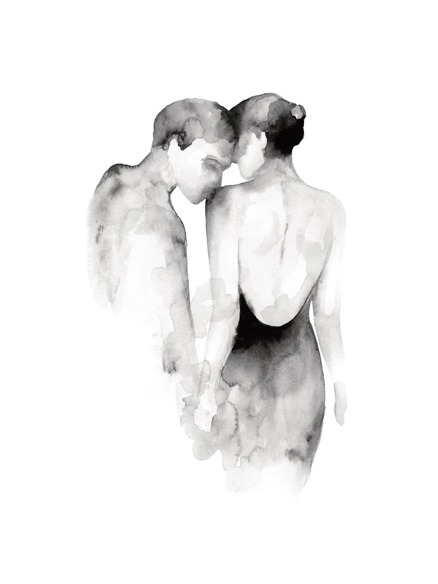 Watercolor Couple