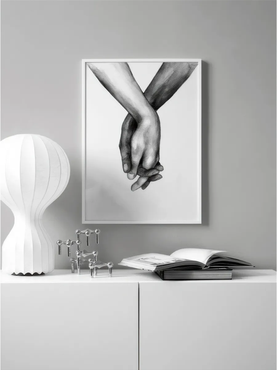 Watercolor Hands No1