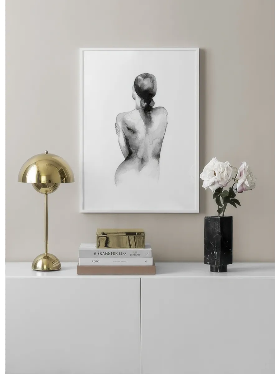 Watercolor Nude