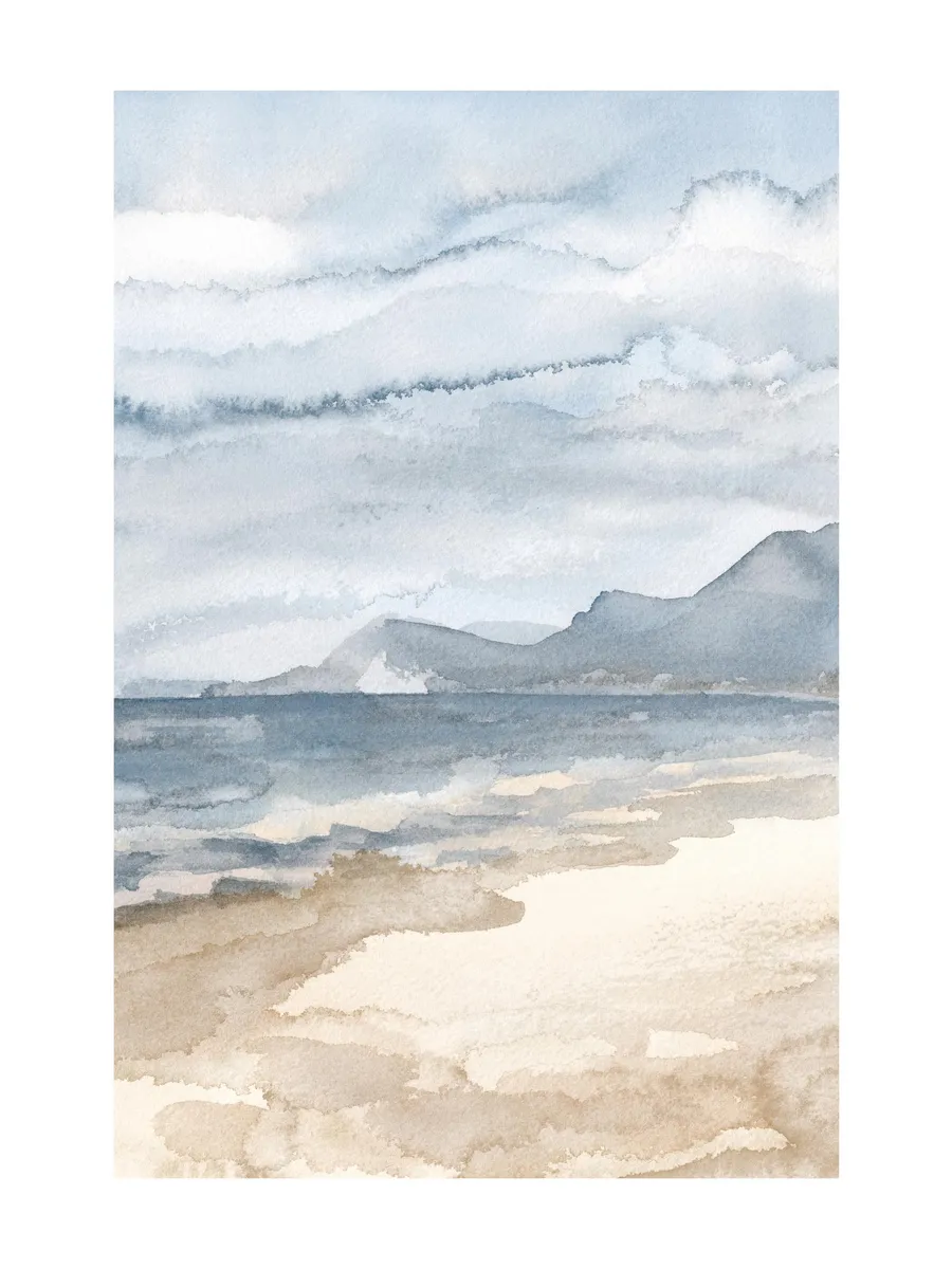 Watercolor Seaside