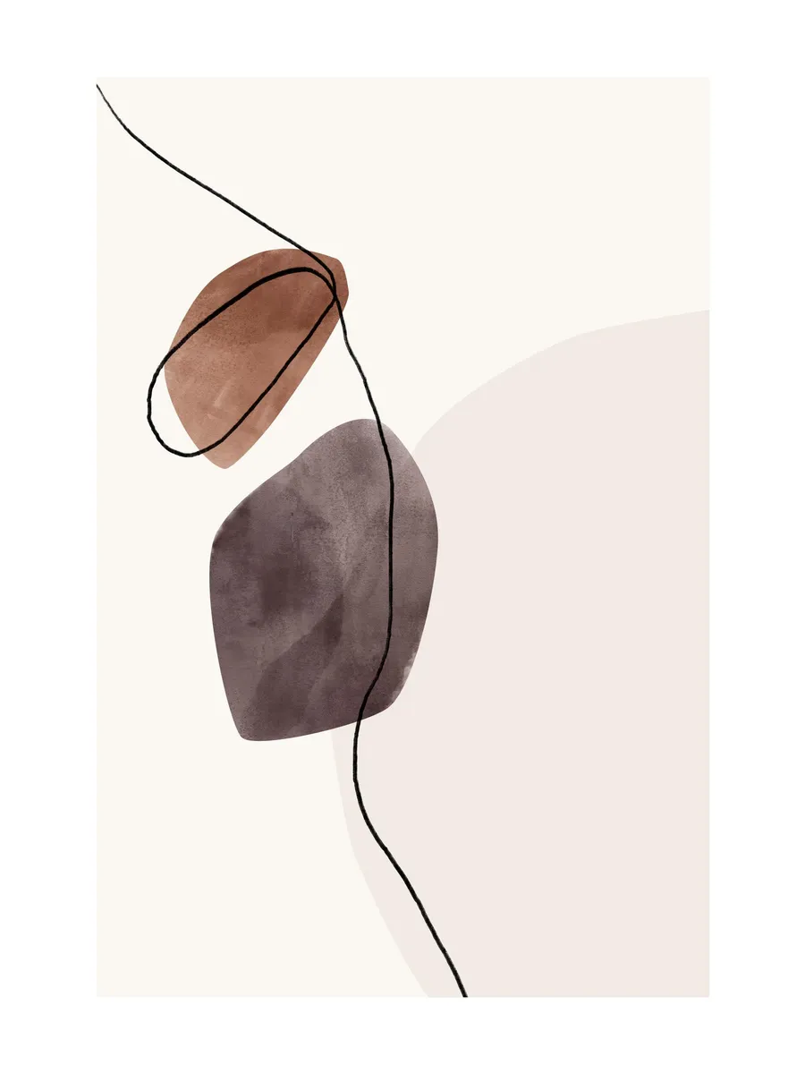 Watercolor Shapes No1