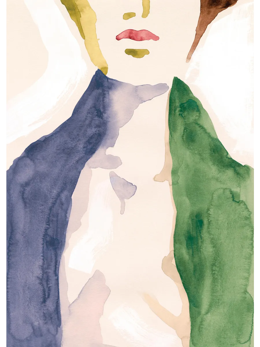 Watercolor Woman No2