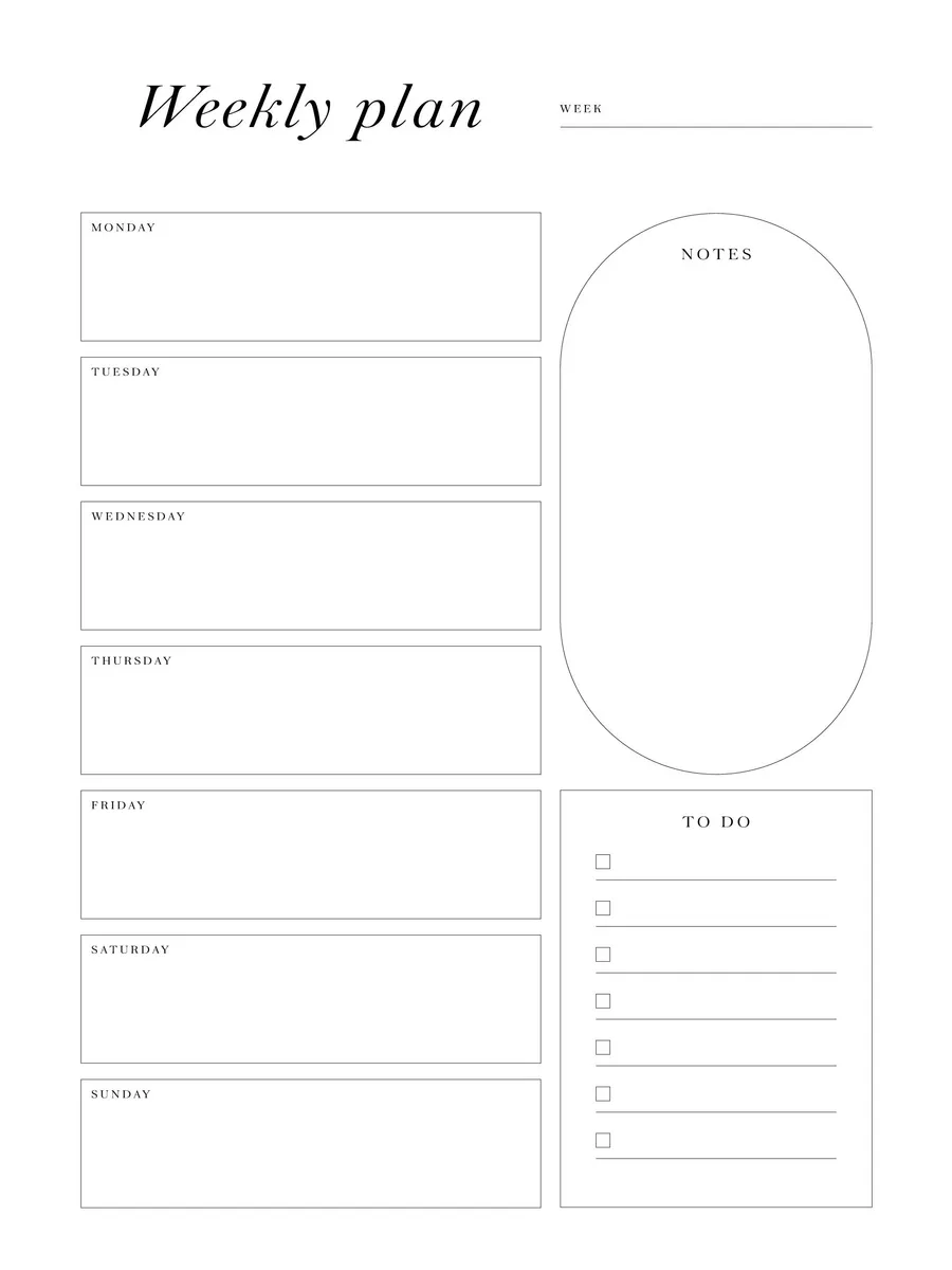 Weekly Planner