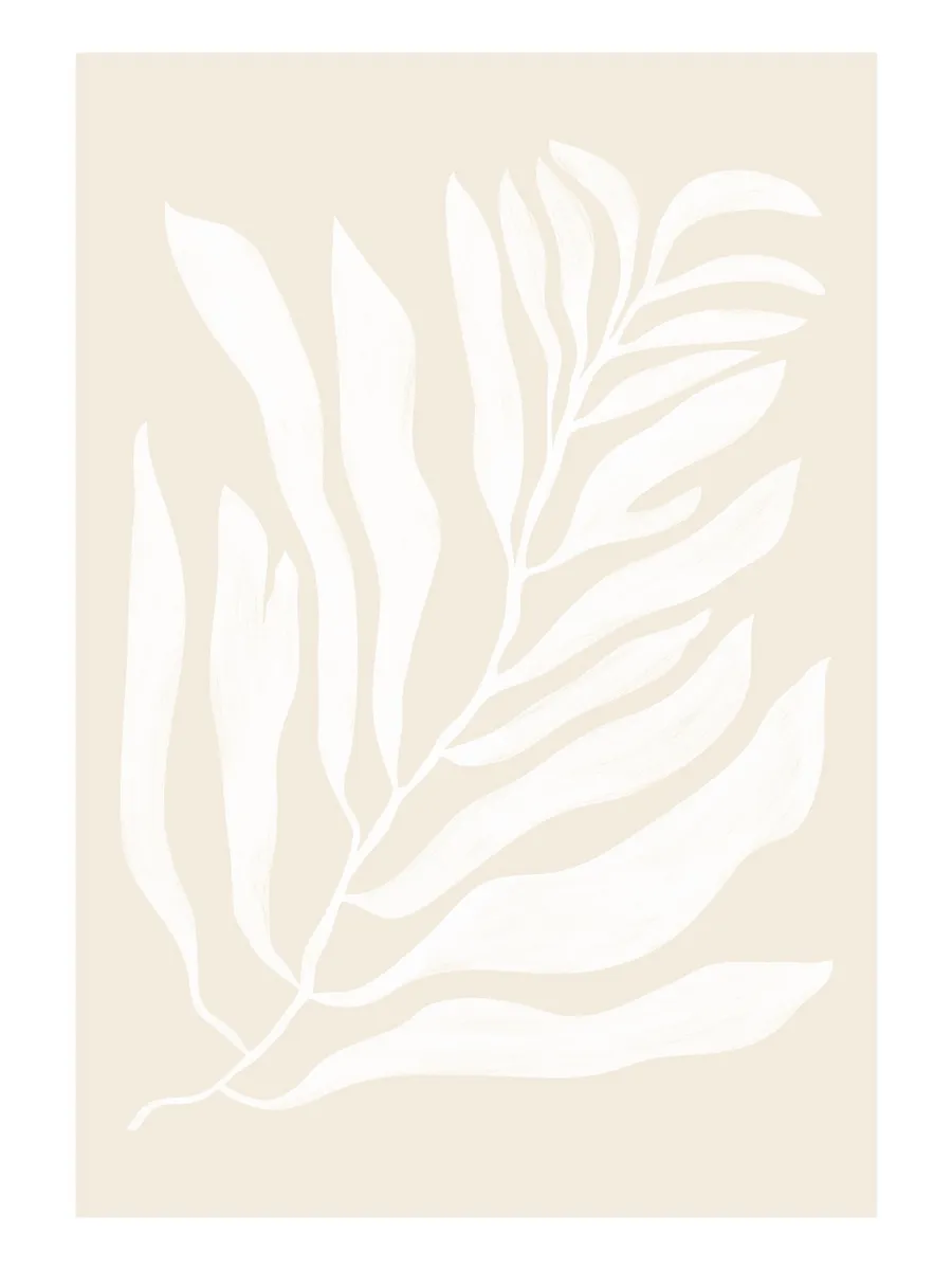 White Botanical No2